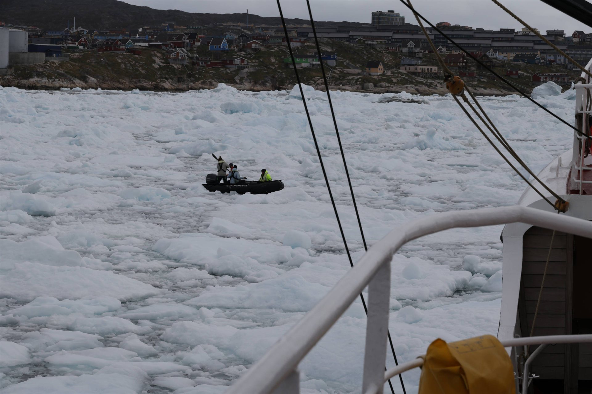 Als die CAPE RACE ihr eigenes Boot holen musste